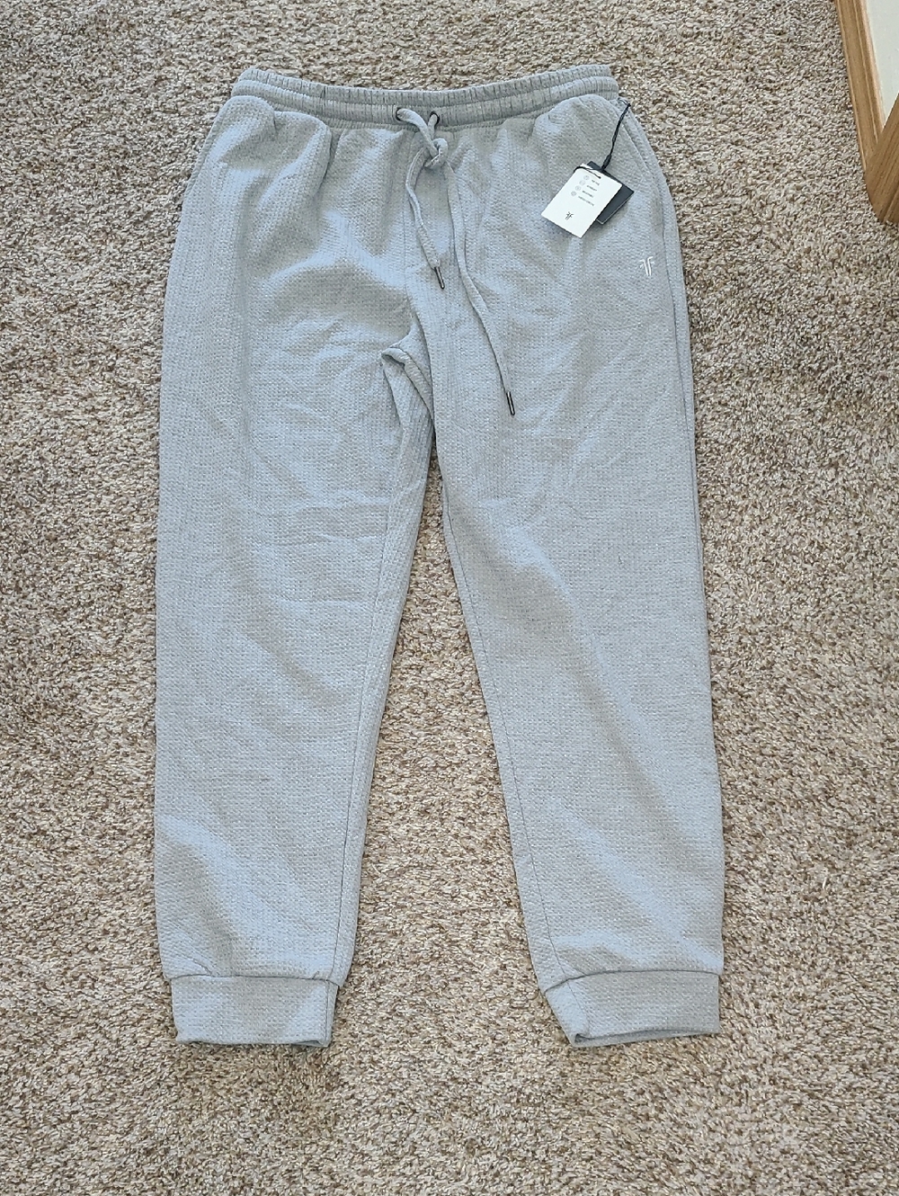 Frye Gray Waffle Knit Jogger